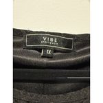 Vibe Black Lace Flutter Sleeve Dress 1X Babydoll Textured Whimsigoth Women’s Photo 5