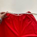 Vintage 70s Lorraine Candy Apple Red Lingerie Pajama‎ Medium Top Pants PJs Nylon Photo 5