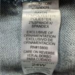 Democracy "Absolution Distressed Blue Girlfriend Jeans Plus Size 24W Comfortable Photo 12