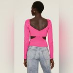 Louna Pink Cut Out Top Size XS Photo 7
