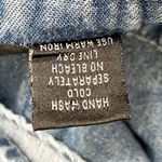 Agapo Collection Denim Dress Size 2X Blue Floral Embroidered Studded Boho Midi Photo 8