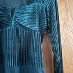 Mi Ami Deep Green velvet bodysuit Photo 5