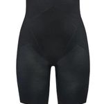 Spanx  Thinstincts High-Waisted Mid-Thigh Short Size Small Black Shapewear Photo 0