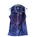 Columbia  Plush Fleece Blue Vest – Size Small Photo 6