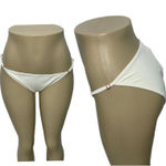 Solid & Striped The Lulu Bikini Bottom Swim Adjustable Sides Cream Medium Photo 0