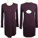 Athleta  Crossover Sweatshirt Slouchy Boxy Long Sleeve Winter Dress XXS Photo 1
