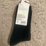 Aerie Dark Green Glitter Sparkle Christmas Holiday Crew Socks Photo 2