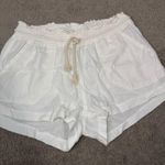 Beach Cover Up Shorts White Size M Photo 0