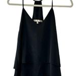 Lovers + Friends Black Tiered Racerback Cami Tank Women's Small Photo 0