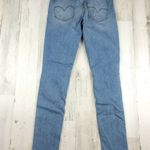 Levi's 711 Skinny Womens Distress Jeans Denim Size 26 (25x28.5) EUC Photo 1