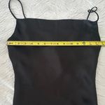 House of Harlow  1960 Black Satin Top Photo 5