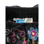 Soaked Y2K Embroidered Cotton Maxi Skirt Black Size M Boho Cottage Festival Cute Size M Photo 2