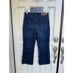 Madewell Curvy Cali Demi Boot Jeans Womens Dark Wash High Rise Crop Size 27P Photo 1