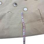 Quilted Koala Boho Large Mirror Tote Bag Stone Natural Beige with Tassel Photo 13