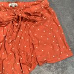 Madewell Terracotta Polka Dot Shorts Photo 2