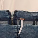 Free People Tight Jean Skirt Photo 4