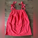 Devotion Twins Raizel Tiered Strappy Bow Mini Dress Red Greek S M L Tropical Size M Photo 2