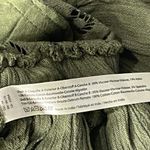 Free People Intimately Small Adella Cami Top Olive Sparrow Ruffled Crochet Lace Photo 10