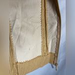 Designers Studio Originals Suede Front Sweater Vest Womens Tan Camel Zip Sz M Size M Photo 8