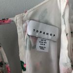 Topshop  Floral Ruffle Long Sleeve Open Back Spring Romper Photo 6