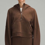 Lululemon Scuba Oversized Half-Zip Hoodie in Java Photo 0