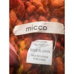 Micco Made in Japan Wool Poncho Orange Size M Photo 6