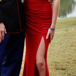 Long Formal Dress Red Size XS Photo 1