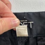 Ann Taylor EUC LOFT women's black 4" short khaki chino cotton shorts summer 0 Photo 5