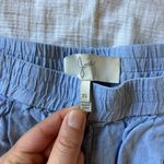 Joie  Women's XS 100% linen blue pull on ankle jogger pants‎ 1065 Photo 1