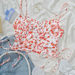 Floral Print Tank Top Multi Size XS Photo 0