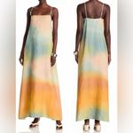 STAUD NWOT Laura Linen Boho Maxi Tank Dress sz S Photo 2