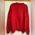 VTG from France PARIS Multicolor Embroidered Sweatshirt Sz XL Blue Photo 4