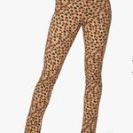 We Wore What Stiletto High Waist Split Hem Leopard Skinny Jeans NWT Photo 3