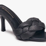 BCBGeneration Sandals Womens 7.5 Black Marlino Leather Sandals Photo 0