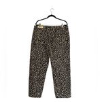 Michael Kors NWT  Leopard Print Selma Straight Ankle Jeans SZ-16 Photo 2