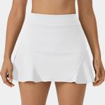 Halara NWT  Hidden Side Pocket 2-in-1 Tennis Skirt Skort in White Size XS Photo 0