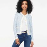 J.Crew Stitched lady cardigan sweater Blue Size XXL Photo 1