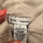 Better Together cream zip up hoodie Tan Photo 3