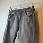 H&M Gray Wash Distressed Skinny Denim Jeans Grunge Casual Pants Size 27W 30" # Photo 4