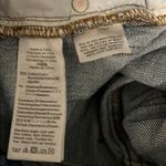 Madewell Classic Straight High Rise Distressed Jeans with Raw Hem Size 24 Photo 6