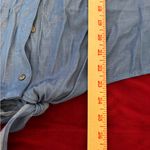 Cupshe  Denim Blue Tie-Front Camisole Photo 5