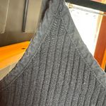 Brandy Melville  Black Knit Ribbed Cropped Camisole Size Small Photo 4