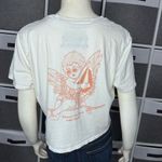 Volcom  ENTERNET TEE - CLOUD Crop T-Shirt Size Medium Photo 2