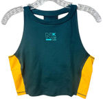 Nike  Women's Dri-FIT Green Dress Sleeveless Crop Top Size M Workout Tank Photo 0