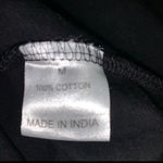 Luna La   Black Glow in the Dark Skull Cropped Tee size M womens Photo 3