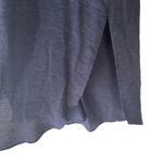 ZARA  Size‎ XS Navy Blue 3/4 Sleeves Button Up Shirt Dress Photo 4