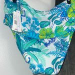 Bleu Rod Beattie  New High Waist Sarong Bikini Bottoms Tropical print Sz 12/L Photo 8