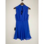 Lulus Royal Blue Sleeveless Chiffon Dress Photo 1