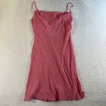 Victoria's Secret Vtg Y2k Victoria’s Secret Sz S Silk Slip Dress Drape Neck Lingerie Pink Fairy Photo 6