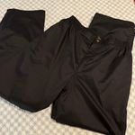 Women’s Black Rain Pants Size XL Photo 0